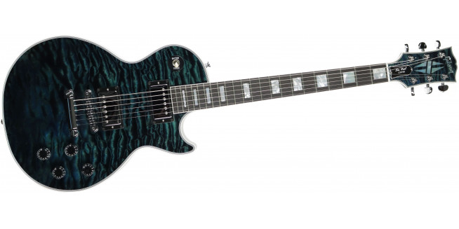 Gibson Custom Les Paul Custom 5A "Quilted Wonder" M2M Gloss - OBL