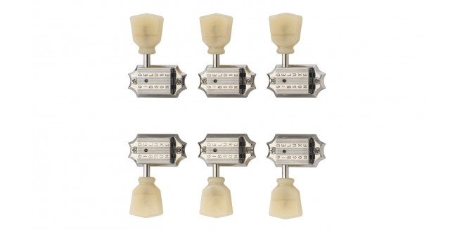 Gibson Deluxe Yellow Key Tuner Set - NH