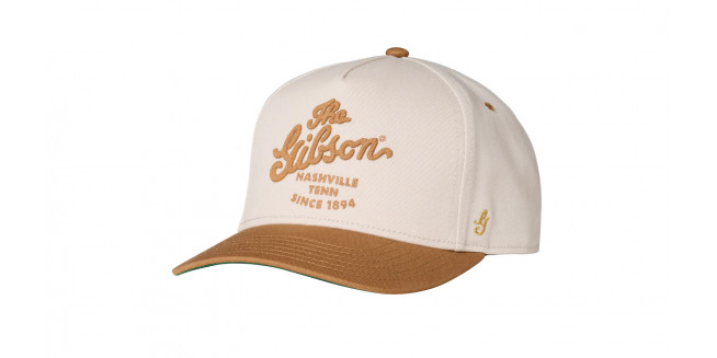 Gibson Gibson Script Logo Structured Snapback