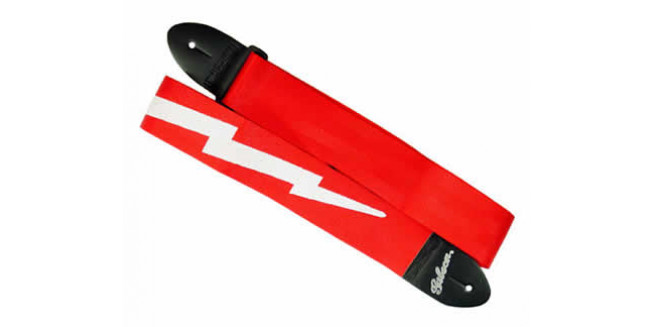 Gibson Lightning Bolt 2" Nylon Strap - FR Gibson Lightning Bolt 2" Nylon Strap - FR