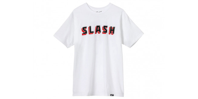 Gibson Slash Block T-Shirt White - L