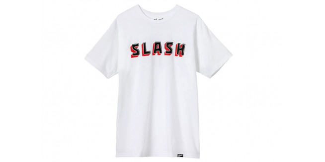 Gibson Slash Block T-Shirt White - M