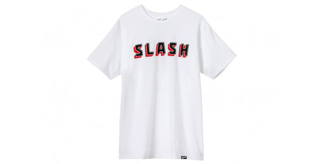 Gibson Slash Block T-Shirt White - XL