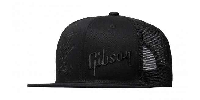 Gibson Slash 'Skully' Trucker Hat - BK