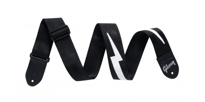 Gibson The Lightning Bolt Seatbelt - BK