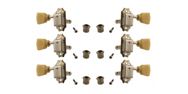 Gotoh SD90 3x3 Vintage Style Keys with Keystone Buttons - AG