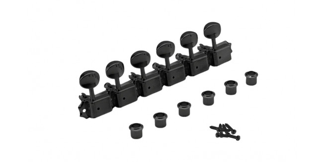Gotoh SD91 Vintage-Style 6-in-line Keys - BK