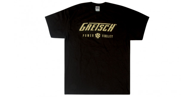 Gretsch Power & Fidelity Logo T-Shirt - S Gretsch Power & Fidelity Logo T-Shirt - S