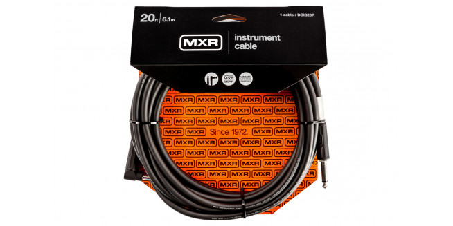 MXR DCIS20R Standard Instrument Cable Angled - 6m