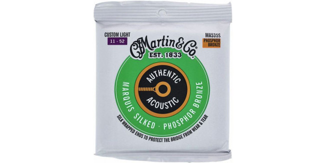 Martin MA535S Authentic Marquis Silked Phosphor Bronze Light 11/52