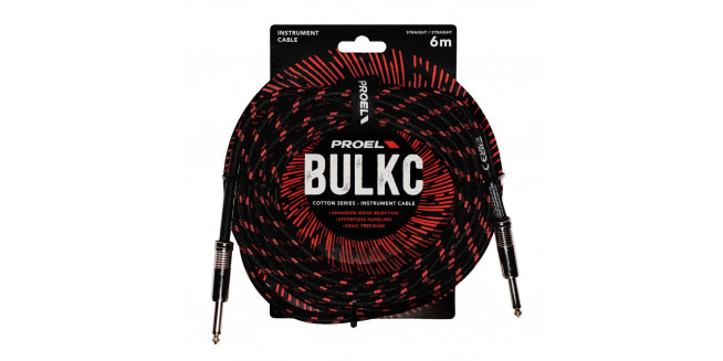 Proel Cotton Series Instrument Cable - 6m - BR