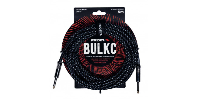 Proel Cotton Series Instrument Cable - 6m - LB