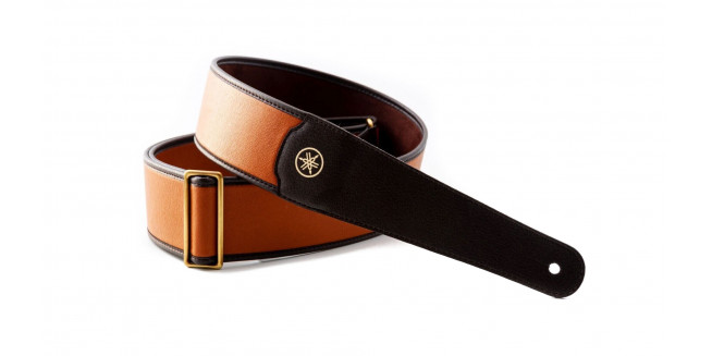 Yamaha Model 3 Performer Guitar Leather Strap - LB
