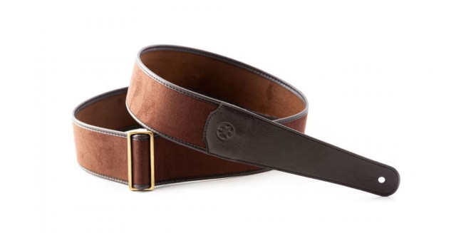 Yamaha Model X Companion Guitar Leather Strap - BR