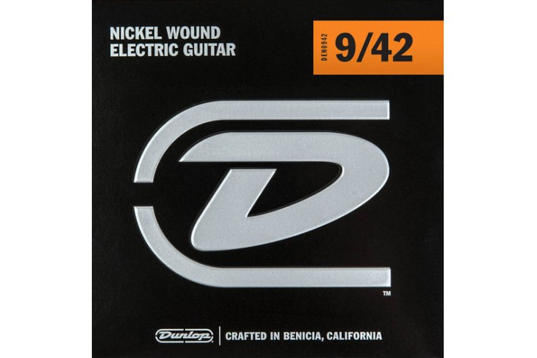 Dunlop Nickel Wound Electric Guitar Strings 09/42