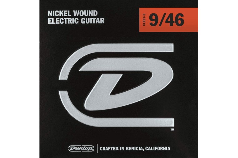 Dunlop Nickel Wound Electric Guitar Strings 09/46