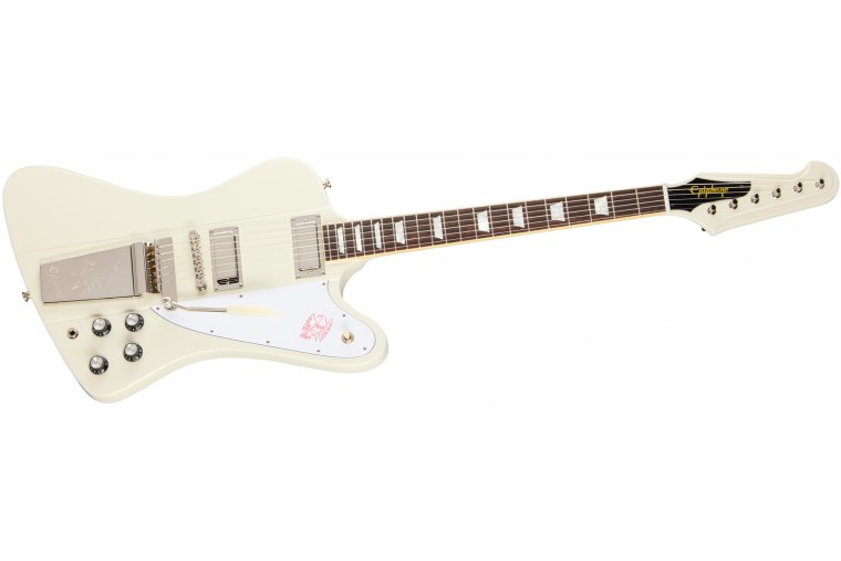 Epiphone 1963 Firebird V Maestro Vibrola Reissue - PW