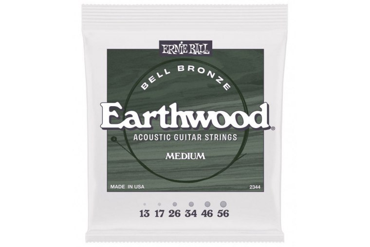 Ernie Ball 2344 Earthwood Bell Bronze 13/56 Light