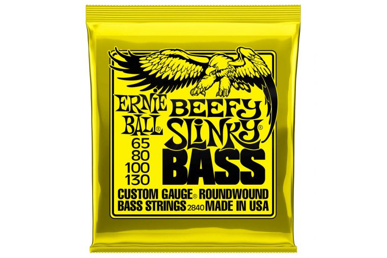 Ernie Ball 2840 Nickel Wound Beefy Slinky 65/130