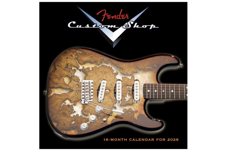 Fender 2026 Custom Shop Calendar