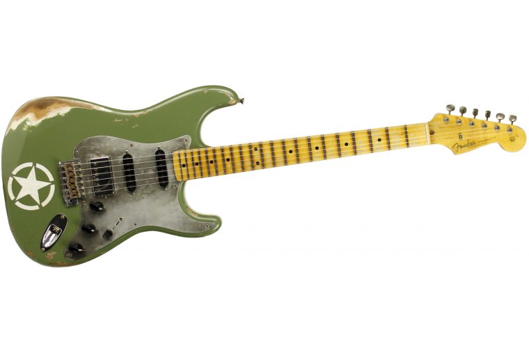 Fender Custom 1956 Stratocaster ARMY HSS Heavy Relic - ADG