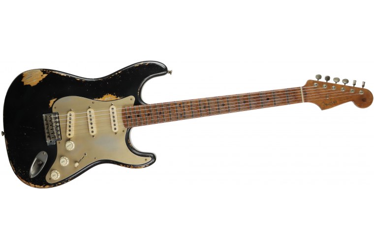 Fender Custom 1956 Stratocaster Heavy Relic Masterbuilt Andy Hicks - BLKoVBL
