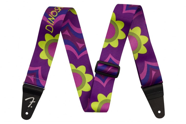 Fender J Mascis Magenta Flower Strap