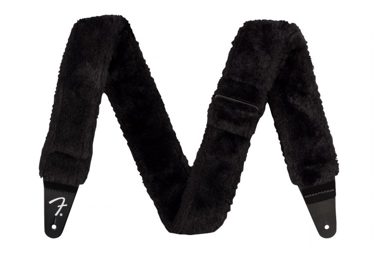 Fender Poodle Plush Strap - BK