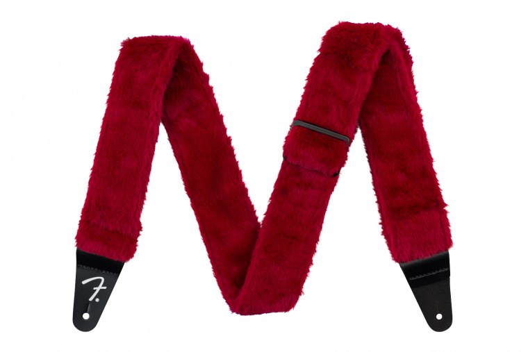 Fender Poodle Plush Strap - RD