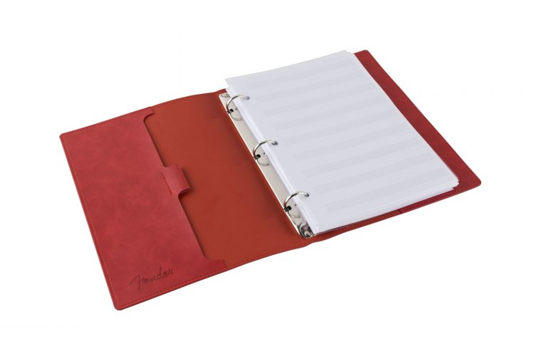 Fender Vegan Leather Music Note Book