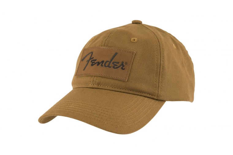 Fender Vintage Leather Badge Hat