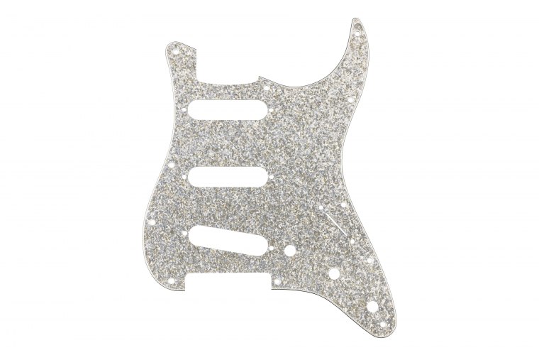 Fender Modern Strat 11 Hole Pickguard Hybrid Glass / Glitter - SK
