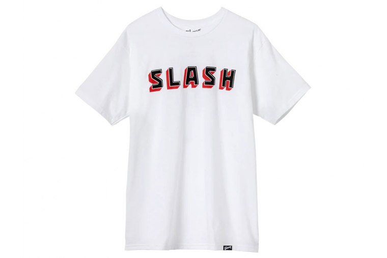 Gibson Slash Block T-Shirt White - L