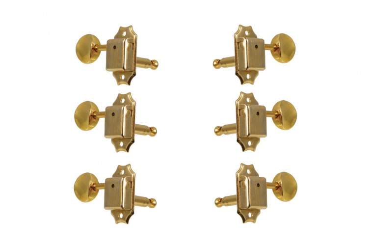 Gotoh SD90 3x3 Vintage Style Keys with Metal Buttons - GH