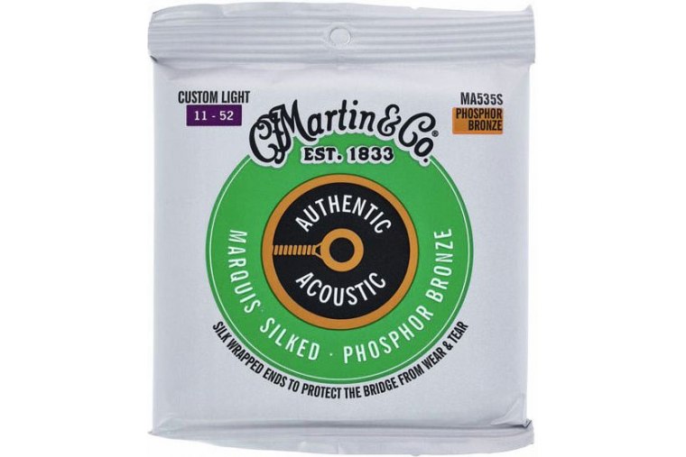 Martin MA535S Authentic Marquis Silked Phosphor Bronze Light 11/52