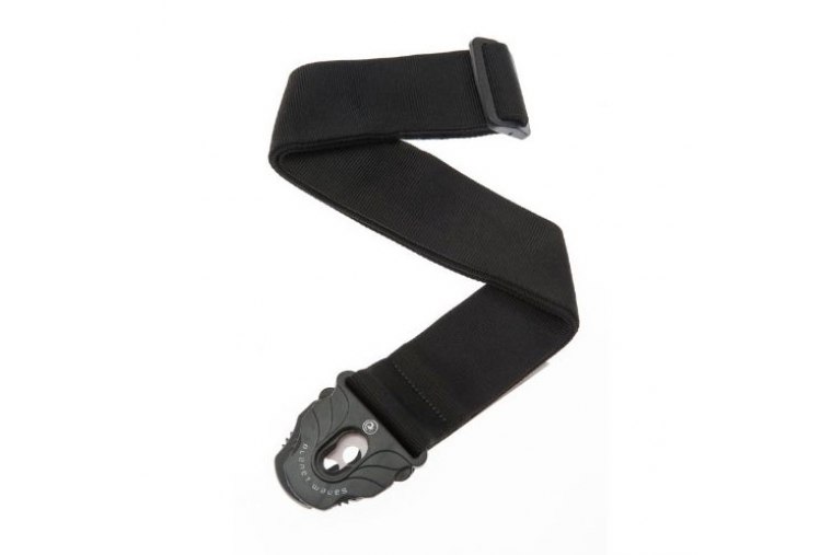 D'Addario 50PLA05 Planet Lock Guitar Strap - BK