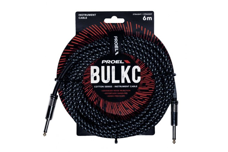 Proel Cotton Series Instrument Cable - 6m - LB