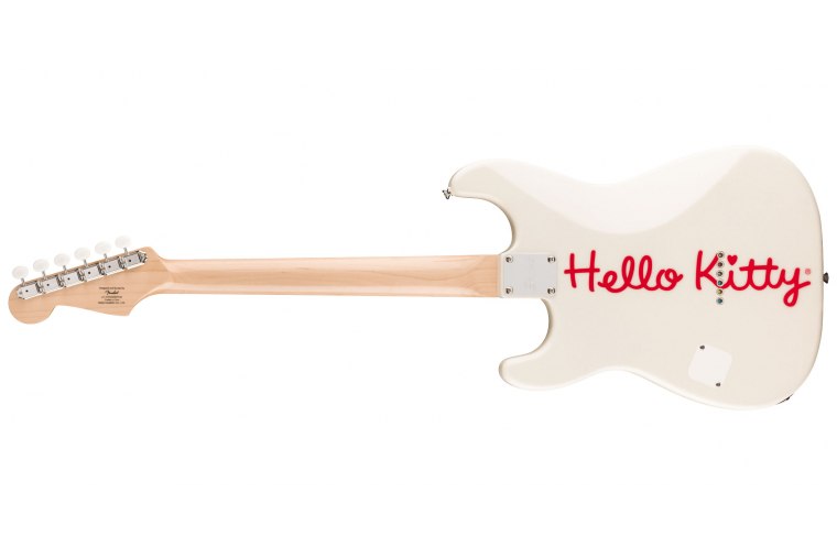 Squier Limited Edition Fender x Hello Kitty White Stratocaster