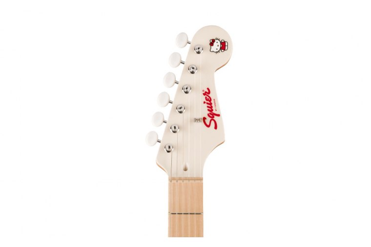 Squier Limited Edition Fender x Hello Kitty White Stratocaster