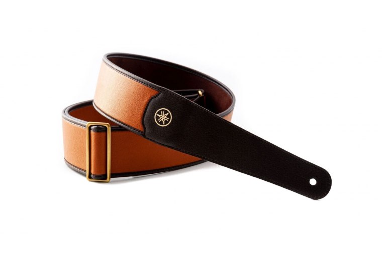 Yamaha Model 3 Performer Guitar Leather Strap - LB