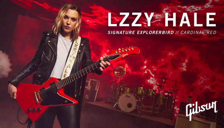 Gibson Lzzy Hale Signature Explorerbird