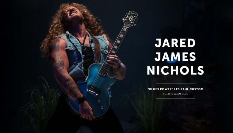 Epiphone Jared James Nichols "Blues Power" Les Paul Custom Outfi