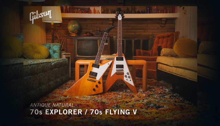Gibson 70's Explorer - Gibson 70's Flying V