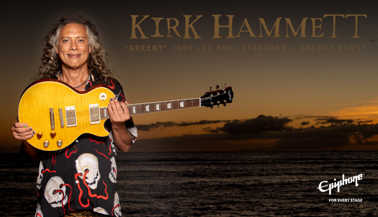 Epiphone 1959 Kirk Hammett Les Paul Standard Greeny
