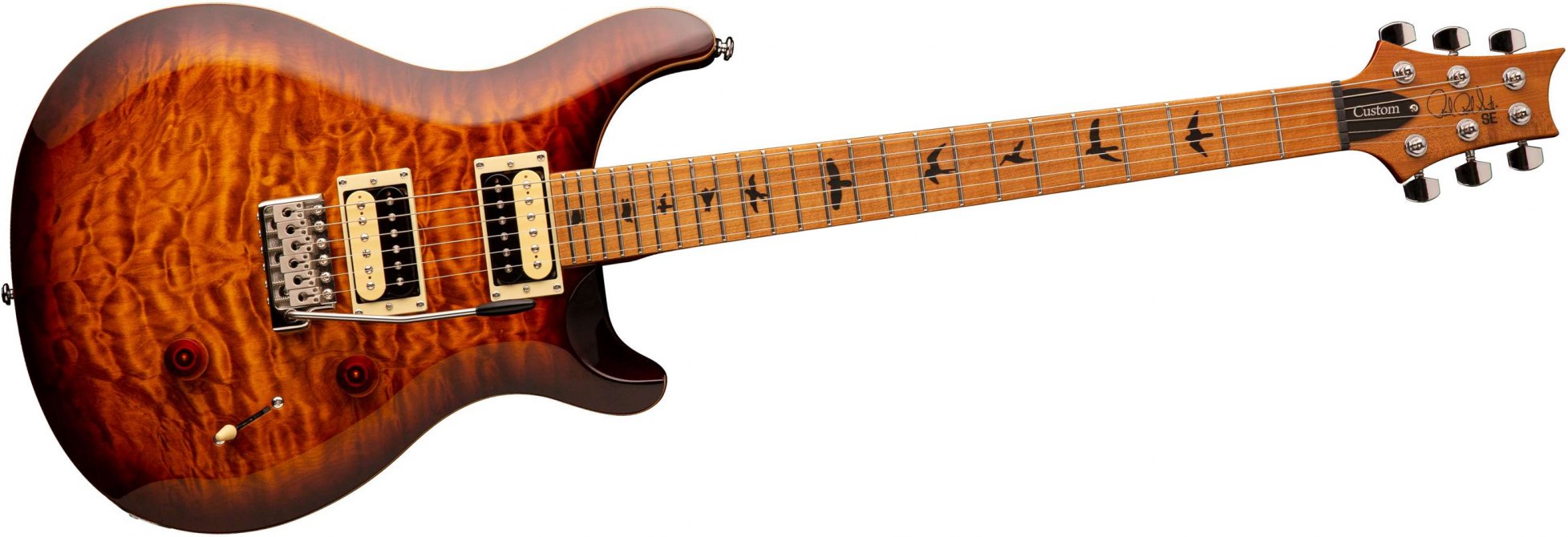 Paul Reed Smith SE Custom 24 Quilted Maple Limited Tobacco Sunburst Gino Guitars Paul Reed Smith SE Custom 24 Quilted Maple Limited Tobacco Sunburst Gino Guitars