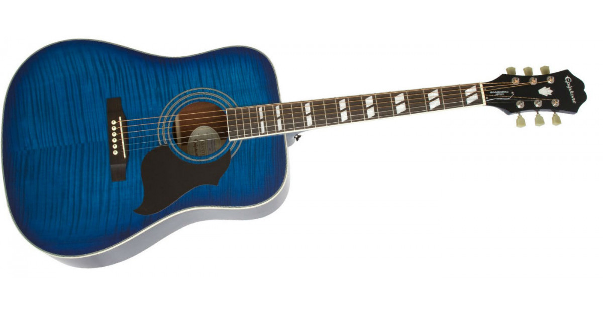 Epiphone Hummingbird Artist - Blue Burst | Gino Guitars