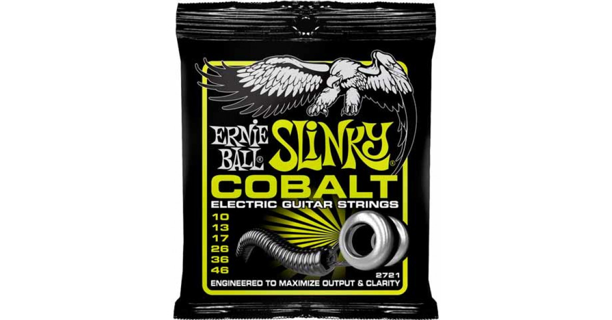 Ernie Ball 2721 Cobalt Regular Slinky 10/46 | Gino Guitars