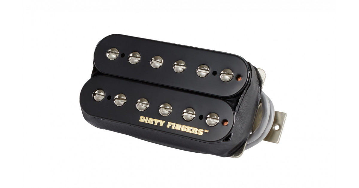 【まるさん】Gibson Dirty Fingers Gibson Dirty Fingers - Black | Gino Guitars
