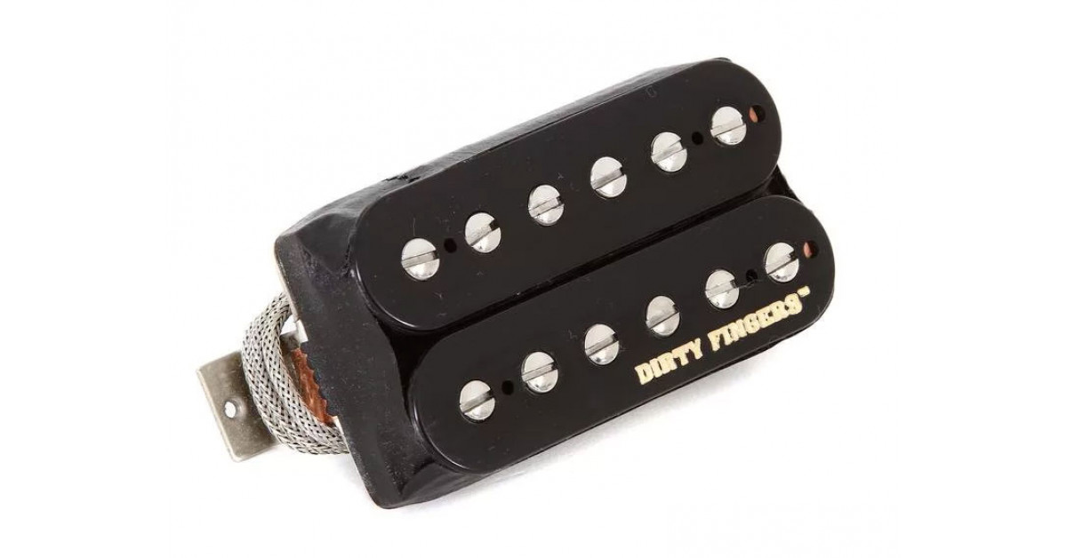 Gibson Dirty Fingers Black Gino Guitars