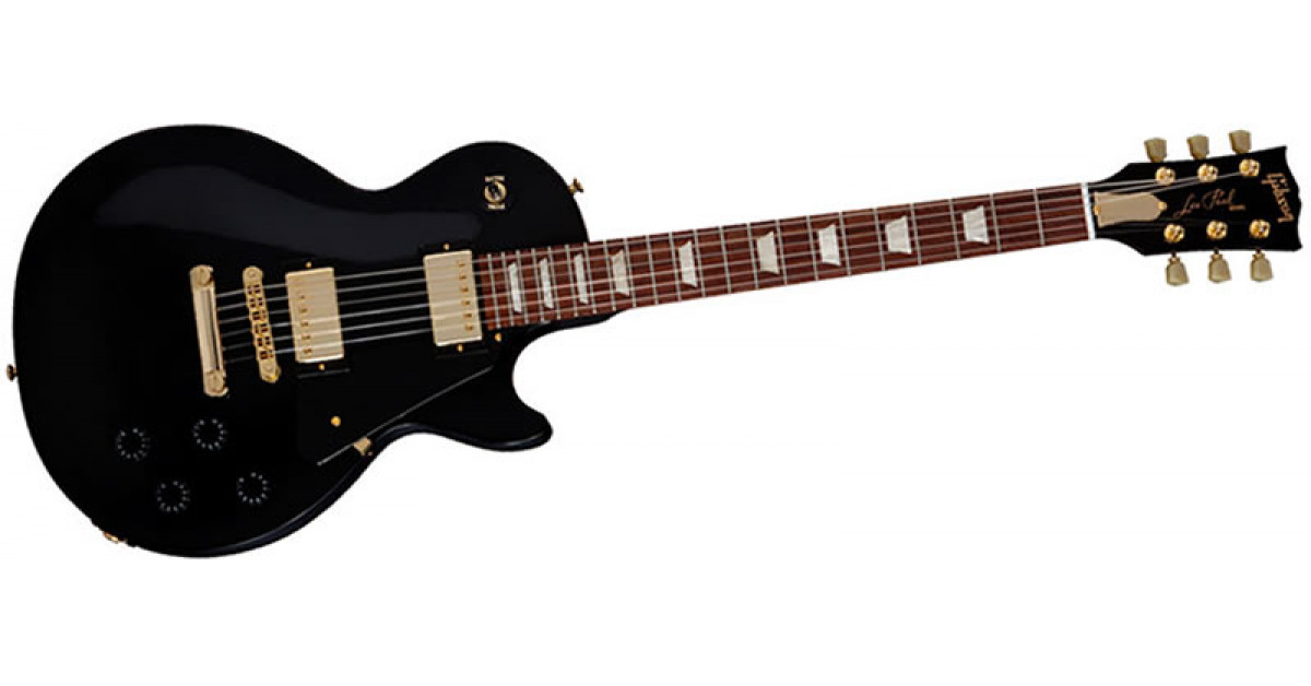 Gibson Les Paul Studio 2013 Gold Series - Ebony - Gold
